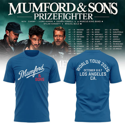 Limited Edition Prizefighter, CA Tour 2026 T-shirt