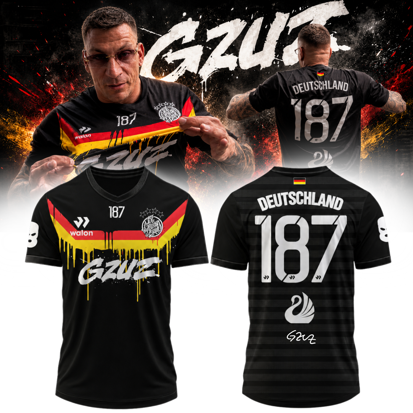 __,GZUZ “Live Europe 2026” Signature Limited Edition – Jersey