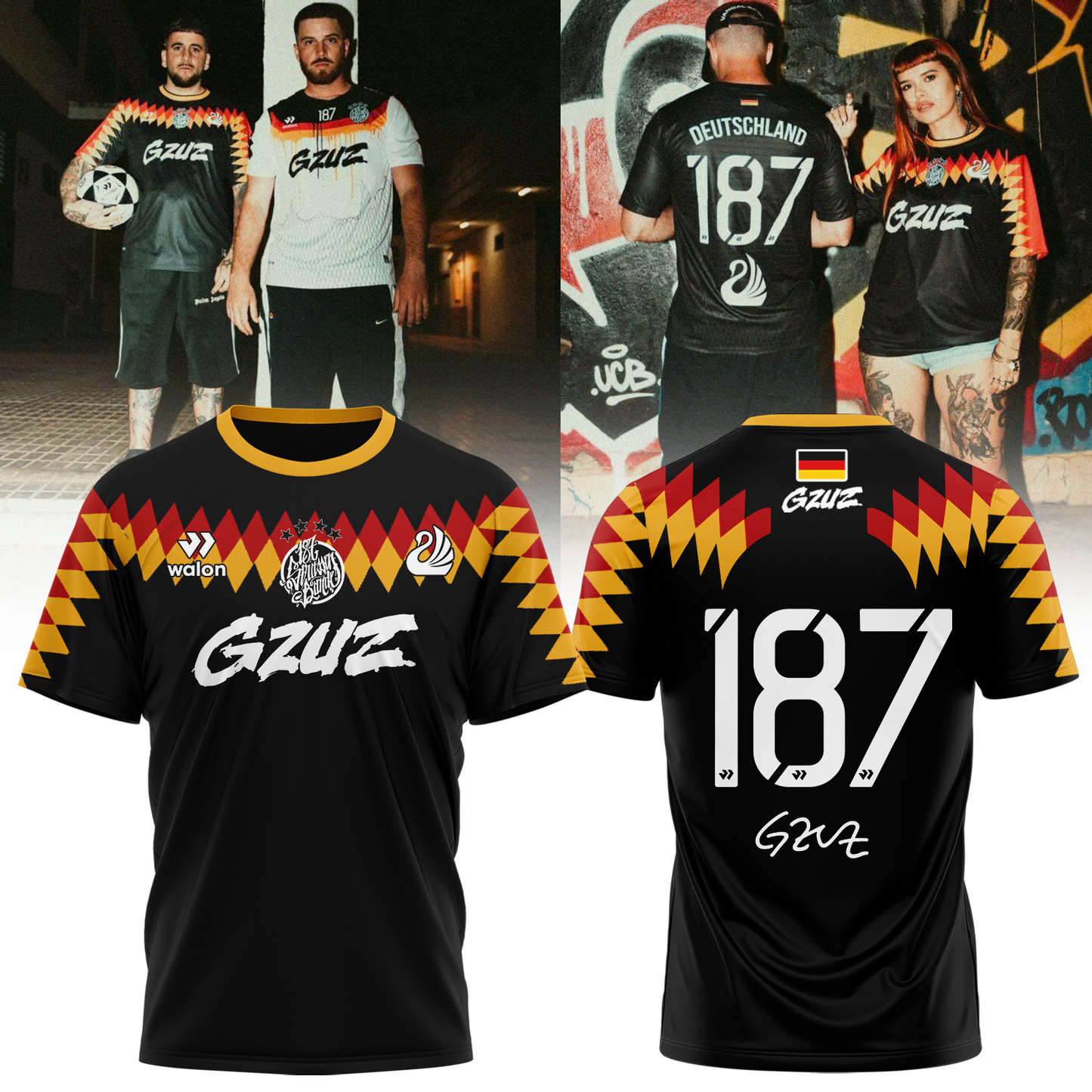 GZUZ “Live Europe 2026” Signature Limited Edition – Tshirt