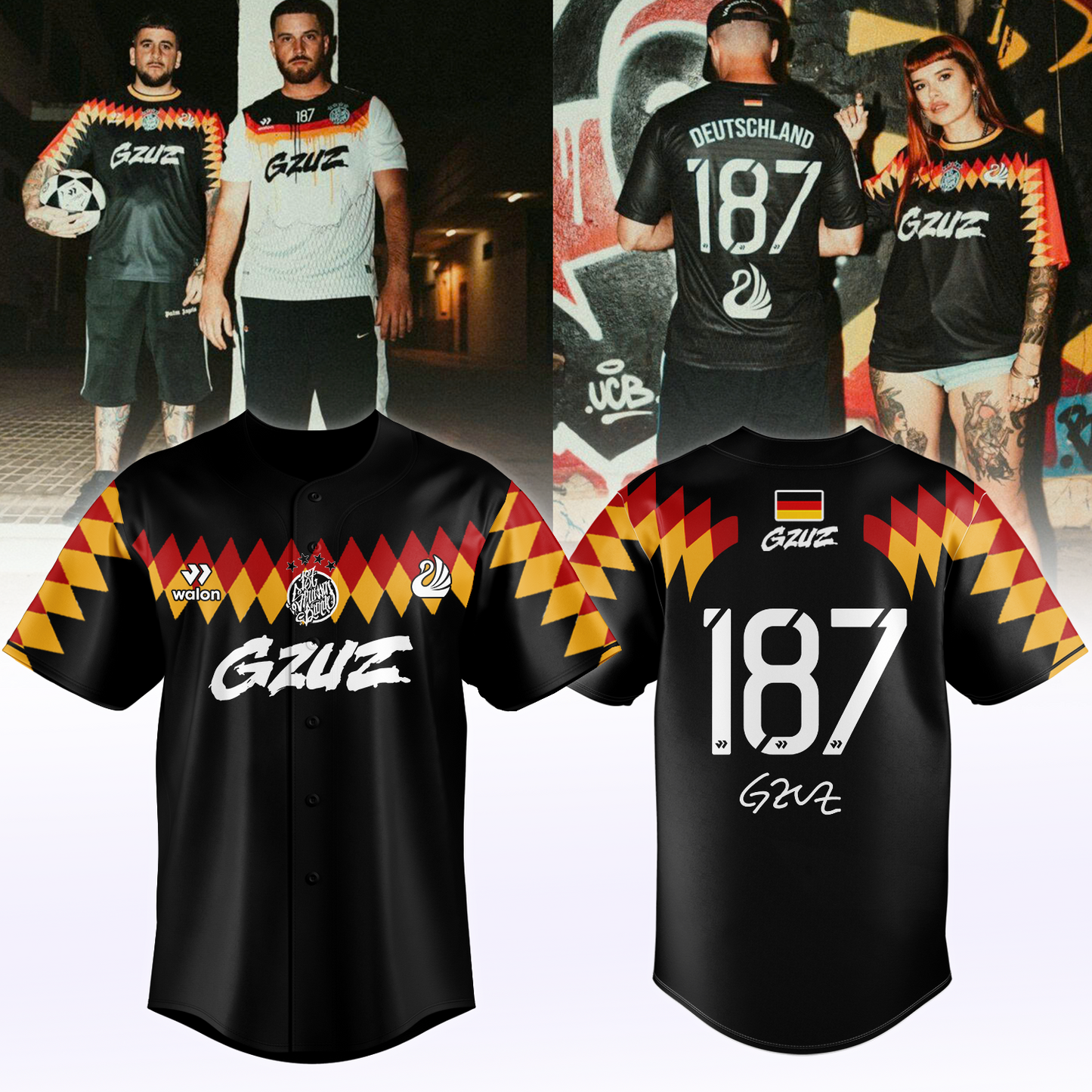 GZUZ “Live Europe 2026” Signature Limited Edition – Jersey