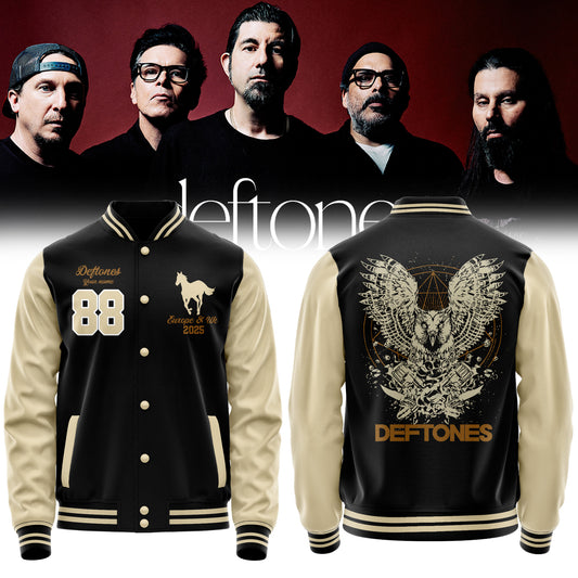 DEFTONES: 2026 Tour Exclusive Bomber (CUSTOM NAME AVAILABLE)