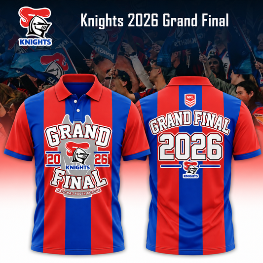 , Newcastle Knights 2026 Grand Final Polo Limited Edition