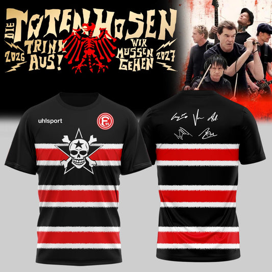 ,,.Die Toten Hosen Trink Aus! Wir Müssen Gehen Tour 2026/27 – Tshirt