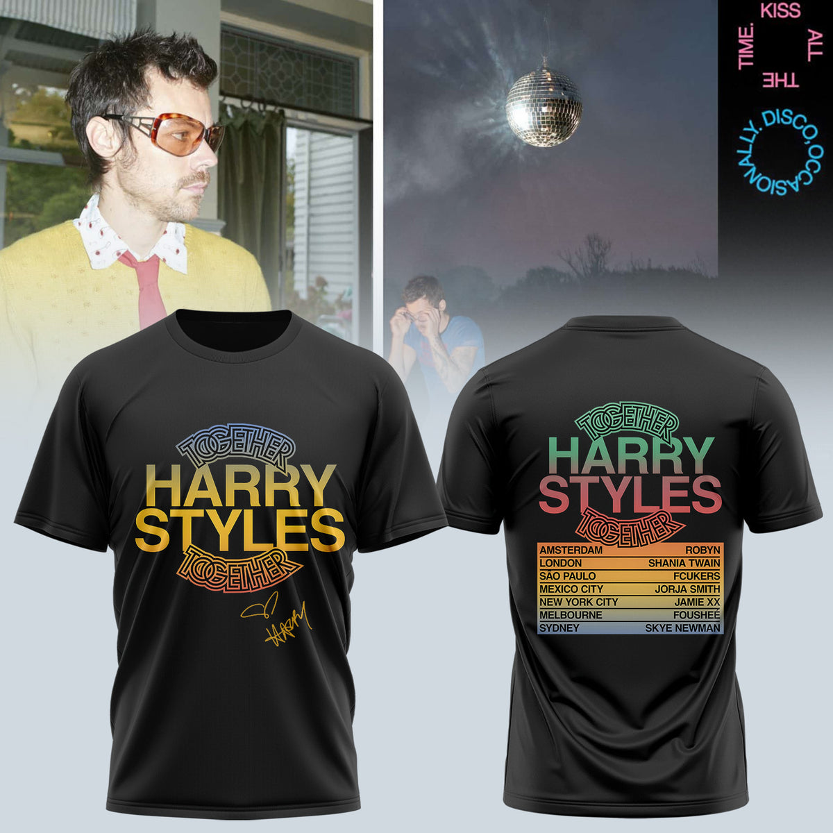 .HStyles Together Together Tour TShirt