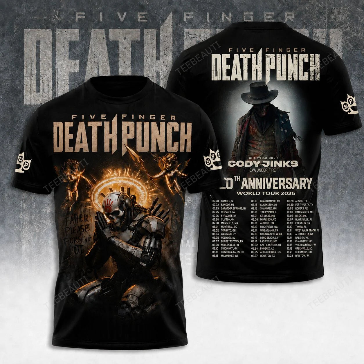 FFDP, 20th Anniversary World Tour 2026 Limited Edition T-Shirt 2
