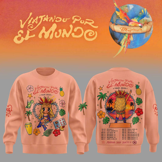 _Karol G Viajando Por El Mundo Tropitour Limited Sweater