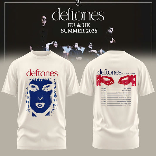 _DEFTONES: 2026 EU & UK Summer Tour Limited T-Shirt