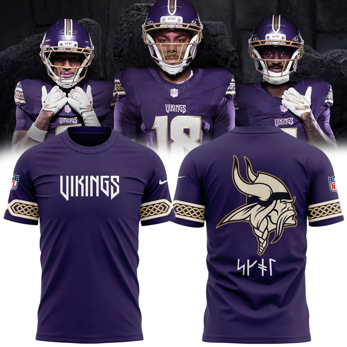 Special New Minnesota Vikings Rivalry T-Shirt 2026