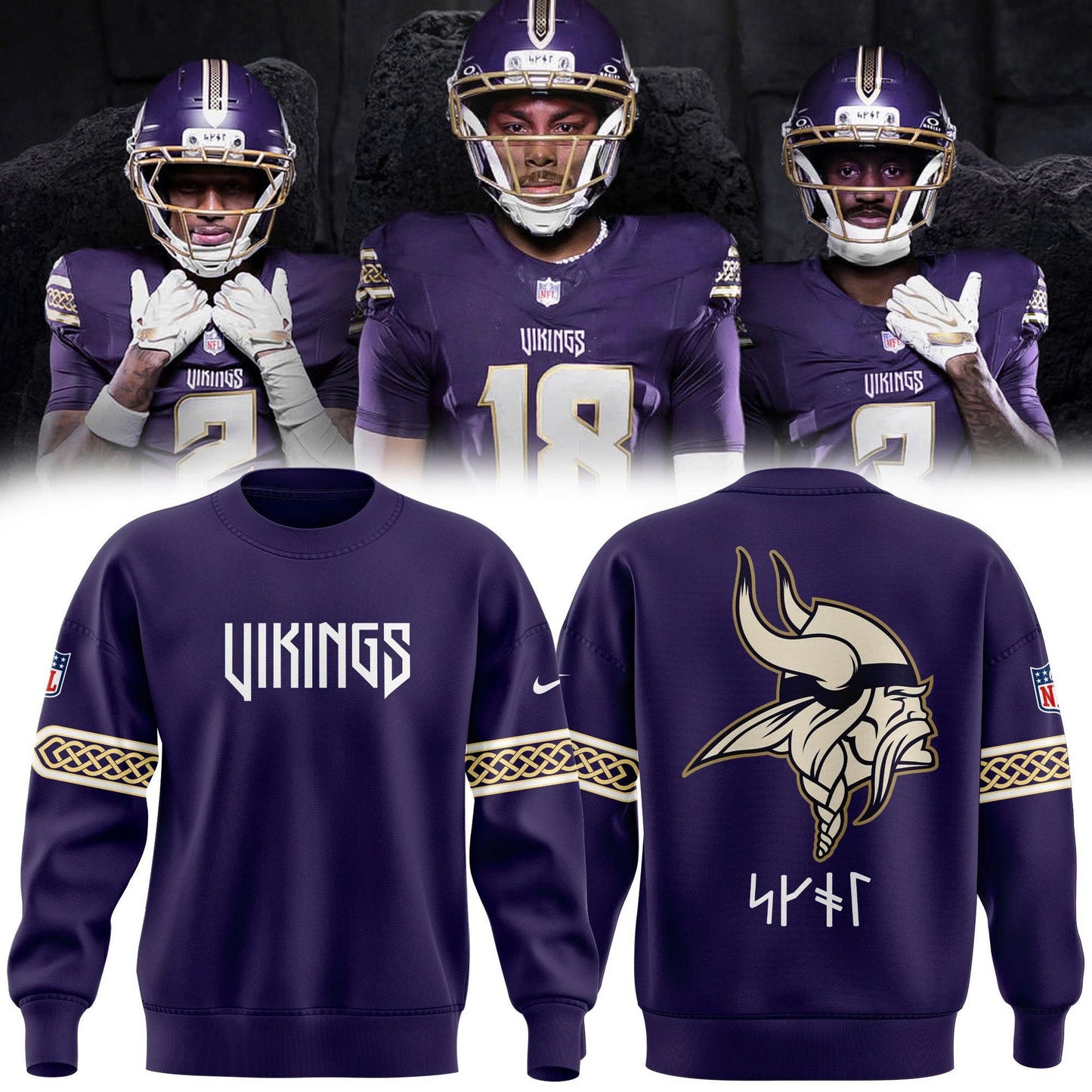 Special New Minnesota Vikings Rivalry Sweatshirt 2026