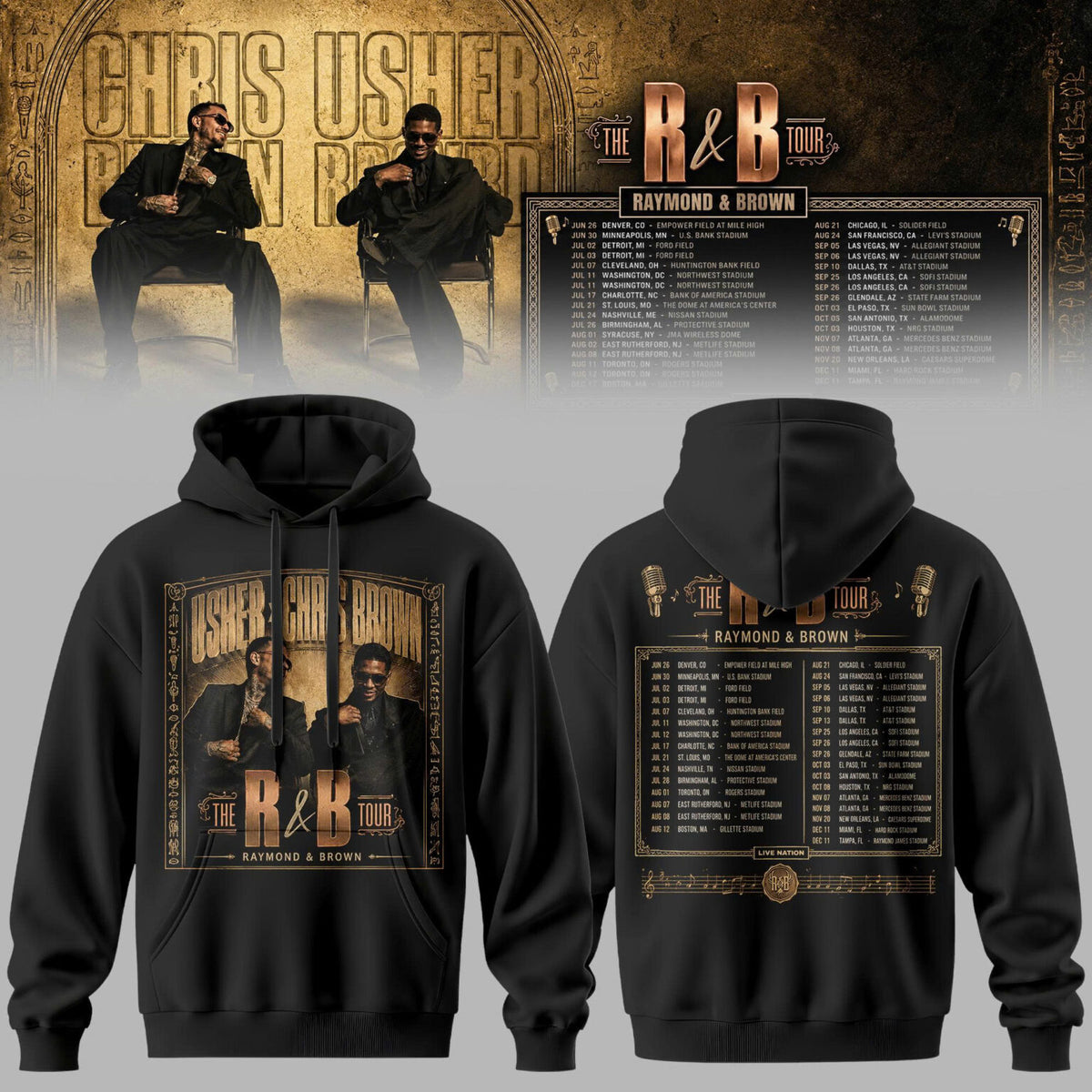 The R&B Tour 2026 Hoodie