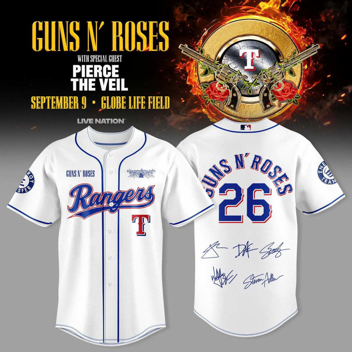 North America: Summer 2026, Globe Life Field Baseball Jersey
