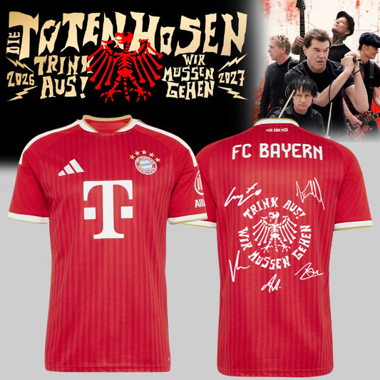 ,,.Die Toten Hosen Trink Aus! Wir Müssen Gehen Tour 2026/27 – Jersey