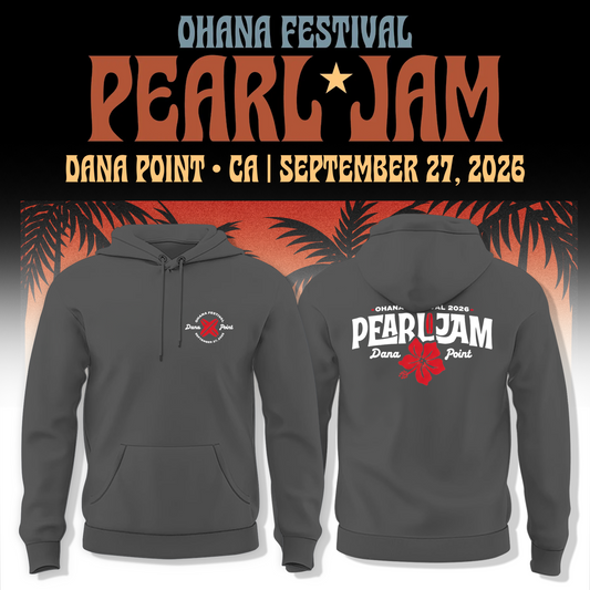Pearl Jam Ohana Festival Dana Point 2026 Hoodie