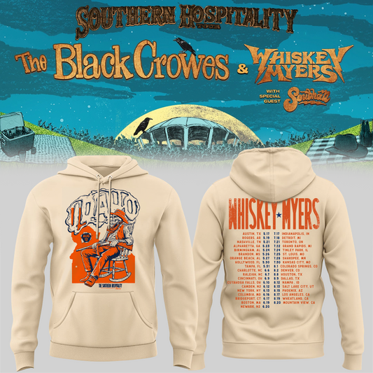 Limited Edition Whiskey Myers Southern Hospitality Tour In Nampa, Idaho Hoodie 1