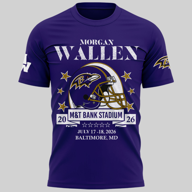 Exclusive Version Baltimore Ravens x MW Tshirt 2026