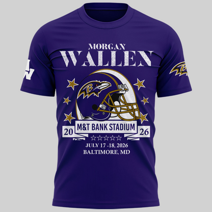 Exclusive Version Baltimore Ravens x MW Tshirt 2026