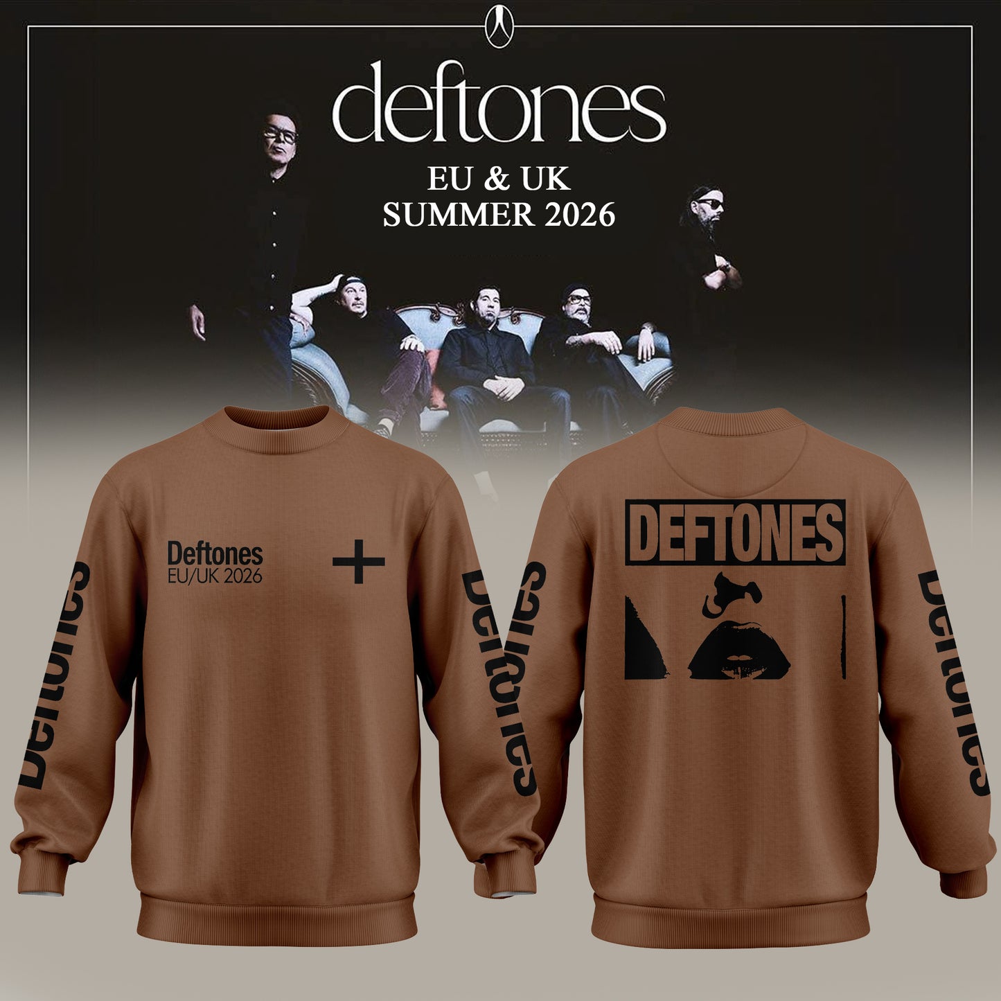 _DEFTONES: 2026 EU & UK Summer Tour Limited Sweatshirt
