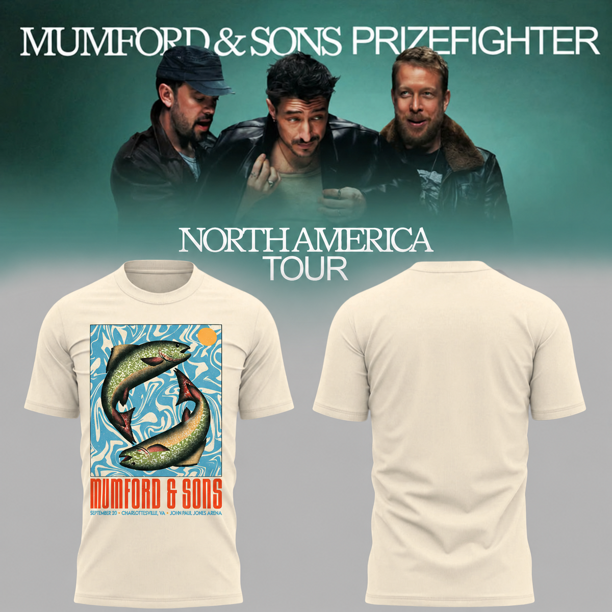 Limited Edition Prizefighter Tour 2026 T-shirt