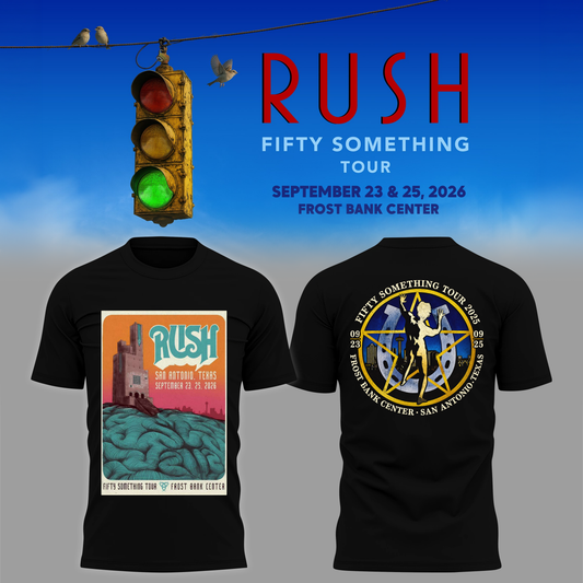 Limited Edition Fifty Something Tour 2026 T-Shirt