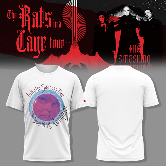 The Smashing Pumpkins, The Rats In A Cage Tour 2026 T-shirt