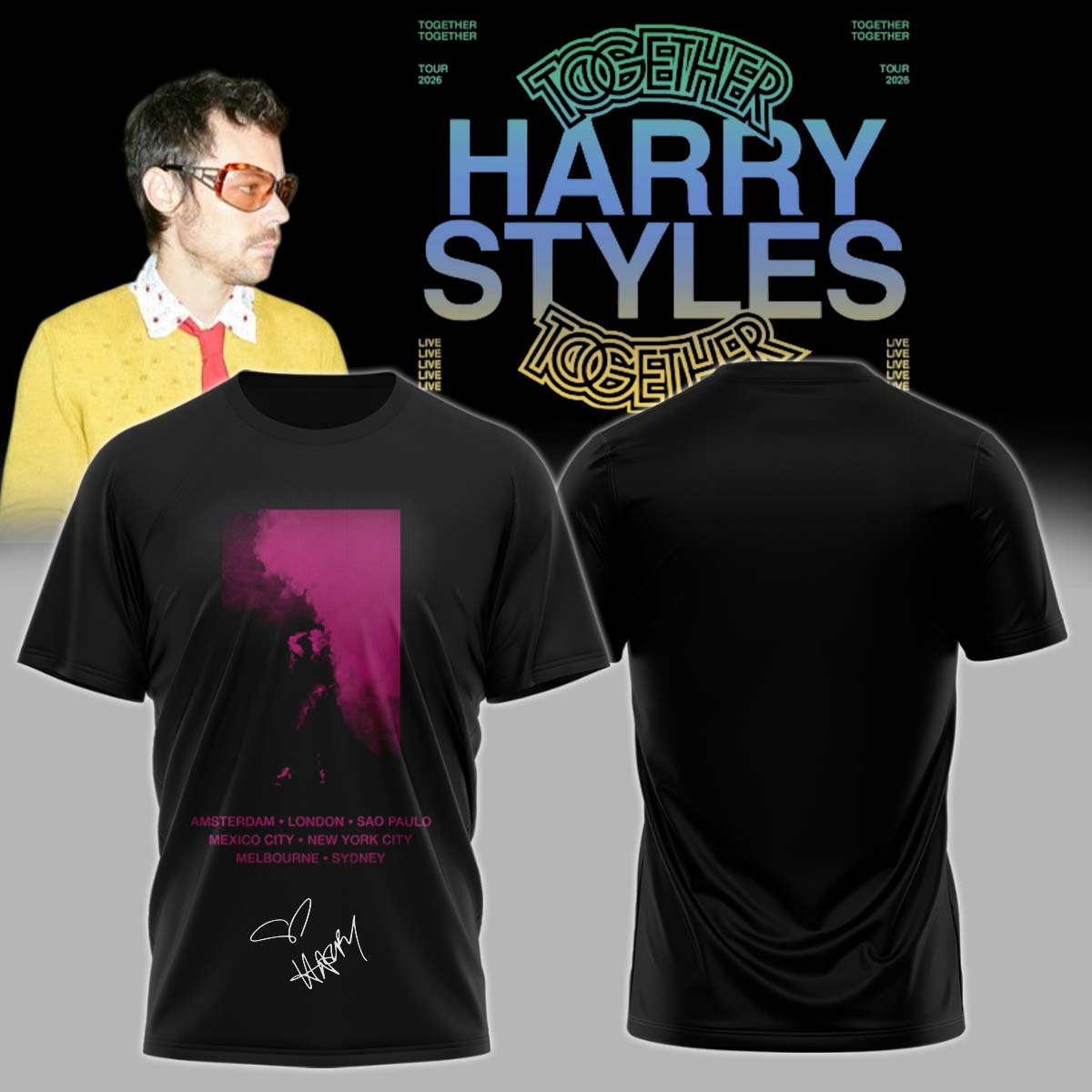 .HStyles Together Together Tour TShirt
