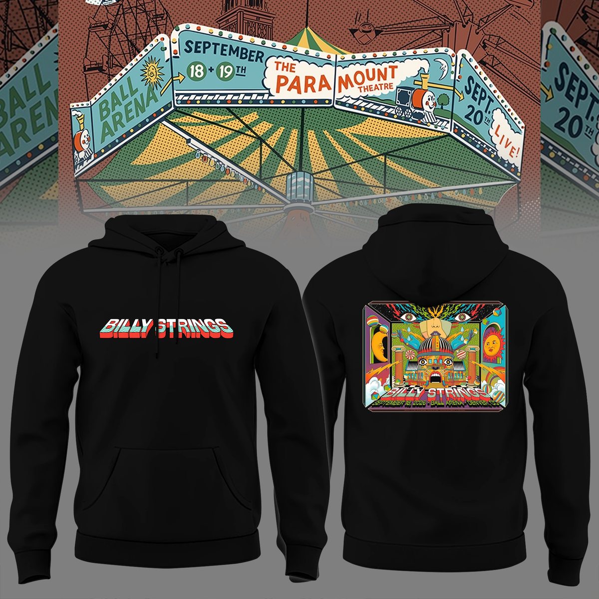 Limited Edition Billy Strings tour 2026 Hoodie