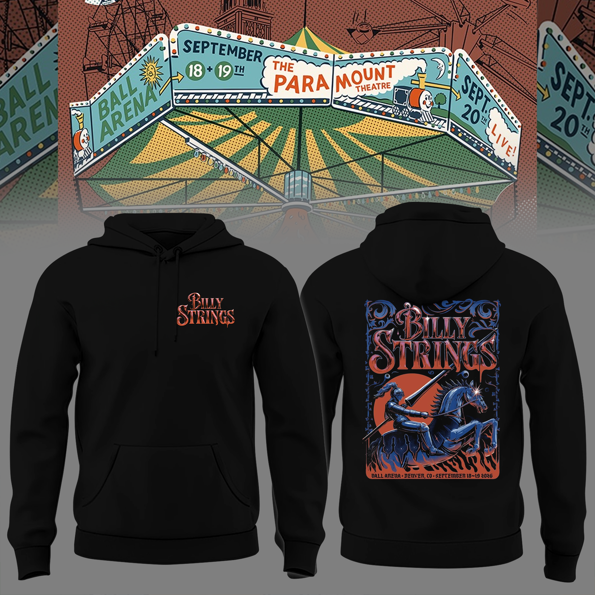 Limited Edition Billy Strings tour 2026 Hoodie
