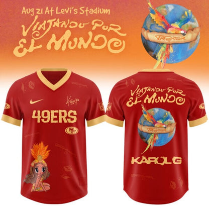 Karol G x 49ers Tropitour Jersey