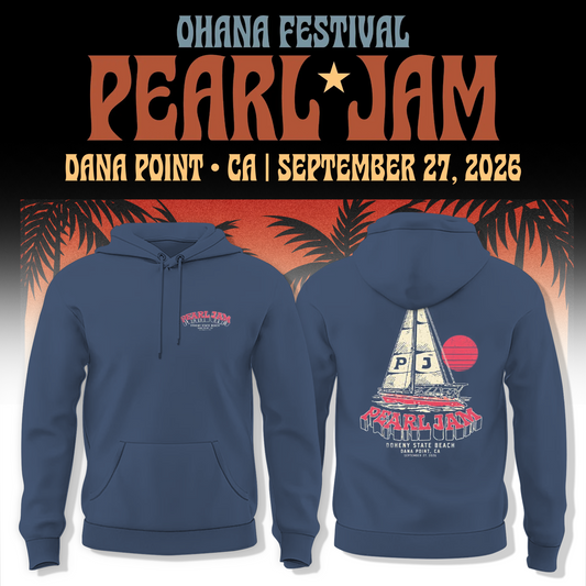 Pearl Jam Ohana Festival Dana Point 2026 Hoodie