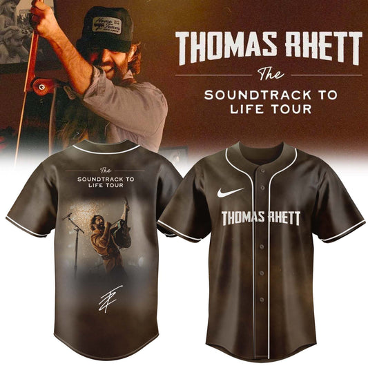 ,…Thomas Rhett ”The Soundtrack to Life Tour” Limited Edition Signature – Jersey
