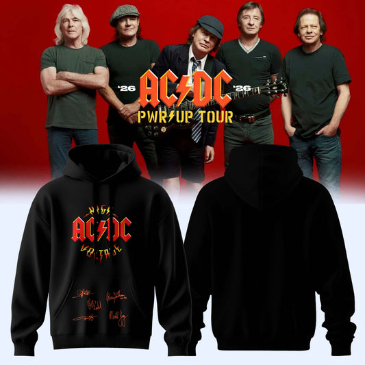AC/DC ” Power Up Tour ” 2026 – Hoodie