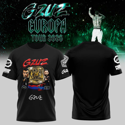 GZUZ “Live Europe 2026” Signature Limited Edition – Tshirt