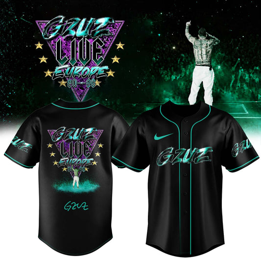 ,,,.GZUZ “LIVE EUROPE TOUR 2026” Signed – Jersey