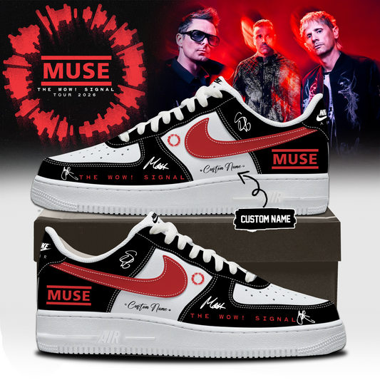 Muse The Wow! Signal Tour 2026 Limited Edition Signature – Shoes 1