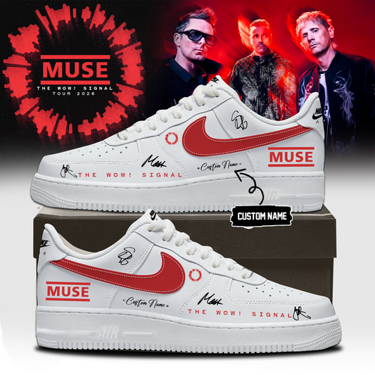 Muse The Wow! Signal Tour 2026 Limited Edition Signature – Shoes 8