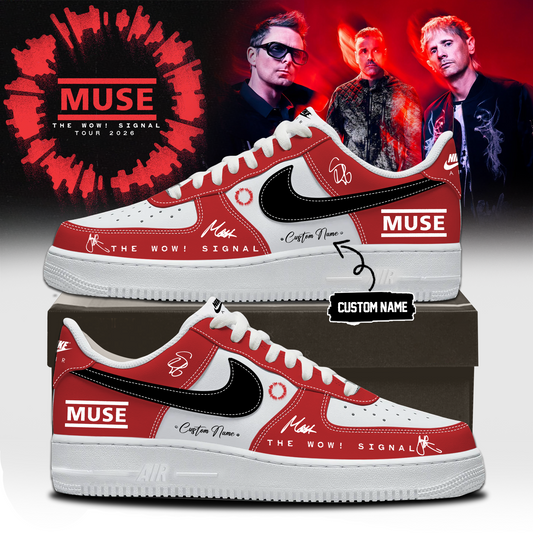 Muse The Wow! Signal Tour 2026 Limited Edition Signature – Shoes 2