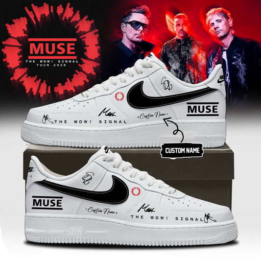 Muse The Wow! Signal Tour 2026 Limited Edition Signature – Shoes 9