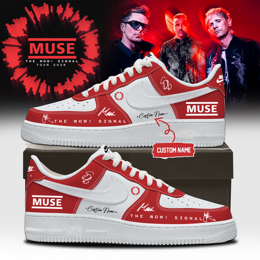 Muse The Wow! Signal Tour 2026 Limited Edition Signature – Shoes 6