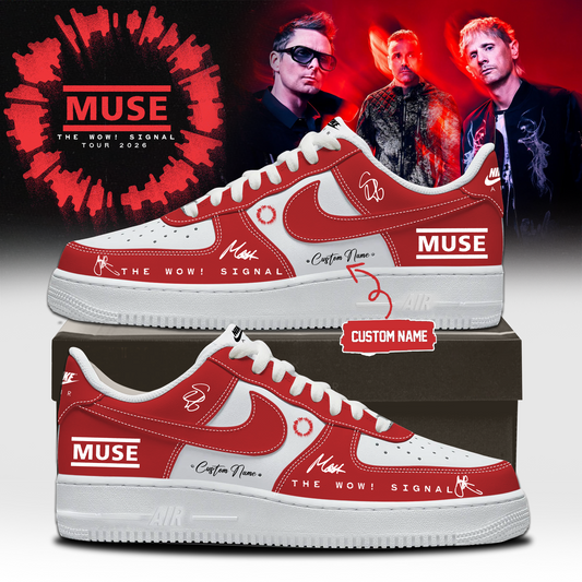 Muse The Wow! Signal Tour 2026 Limited Edition Signature – Shoes 7