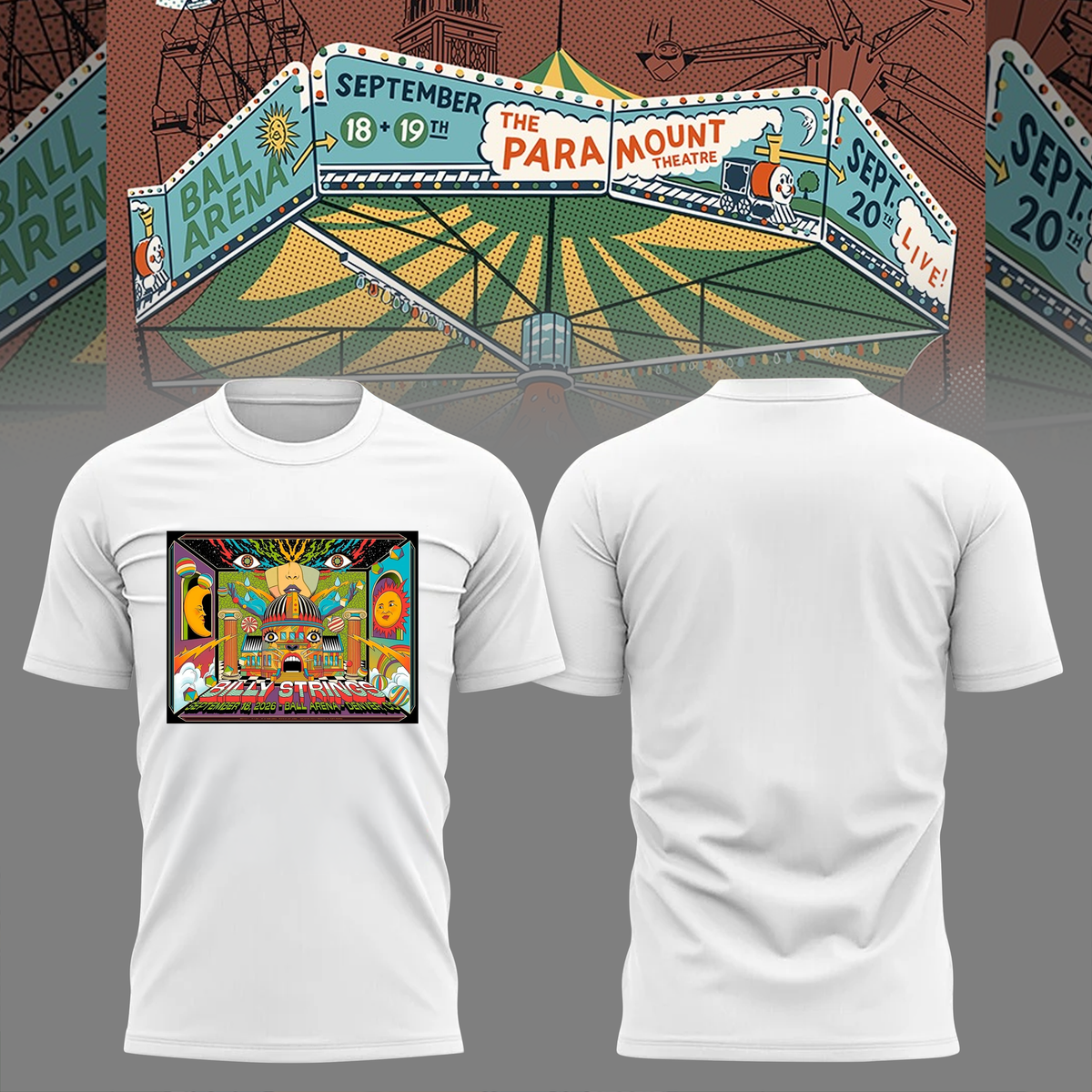 Limited Edition Billy Strings tour 2026 T-shirt
