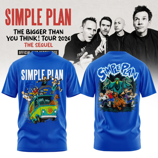 The Bigger Than You Think Tour 2026 Classic 3D All-Over Print Tee – Blue Edition