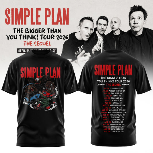 The Bigger Than You Think Tour 2026 Vintage Style 3D Graphic Tee – Retro Collection