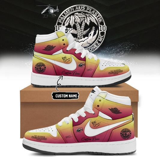 RAF Camora & Bonez MC “10 Jahre Palmen aus Plastik Tour” . Limited Edition Signature Shoes 5-