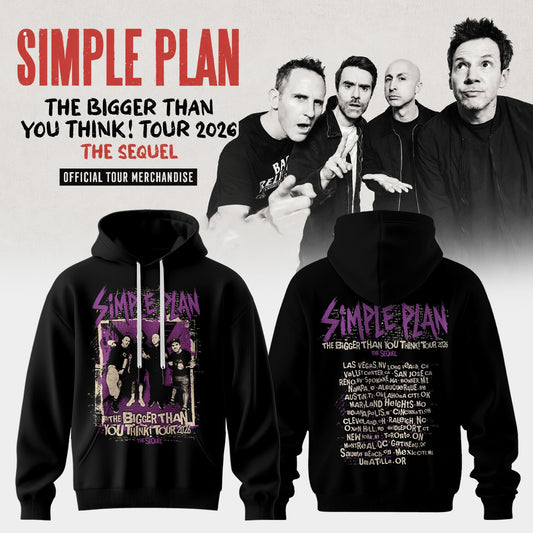 The Bigger Than You Think Tour 2026 Vintage Style 3D Hoodie – Retro Collection