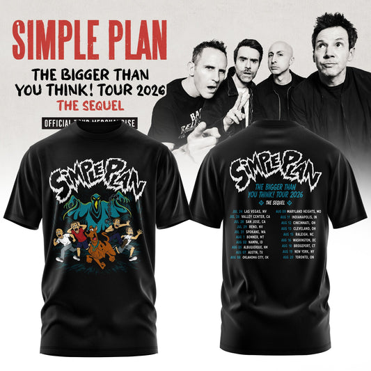 The Bigger Than You Think Tour 2026 3D Graphic Tee – Limited Black Vibe