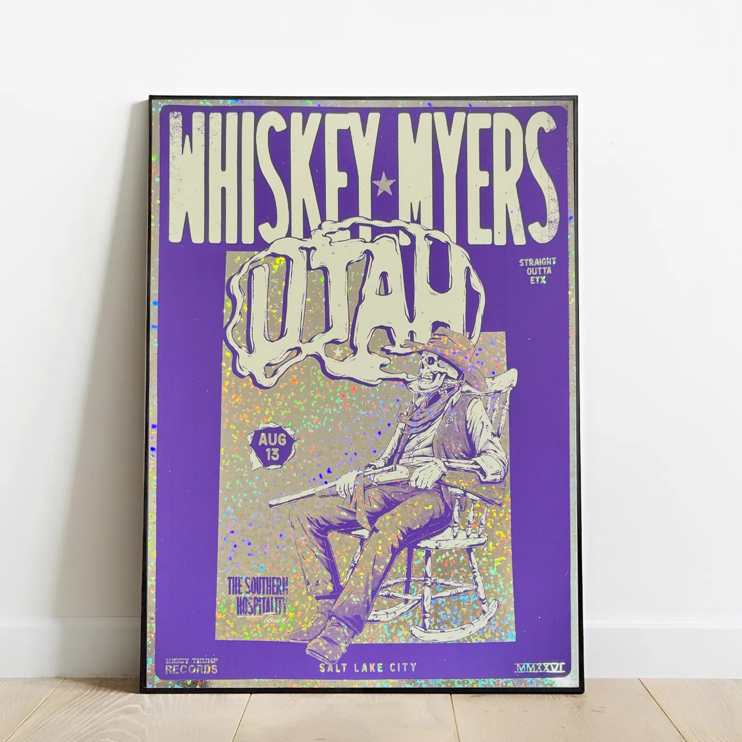 Limited Edition Whiskey Myers Southern Hospitality Tour In Utah Poster 2