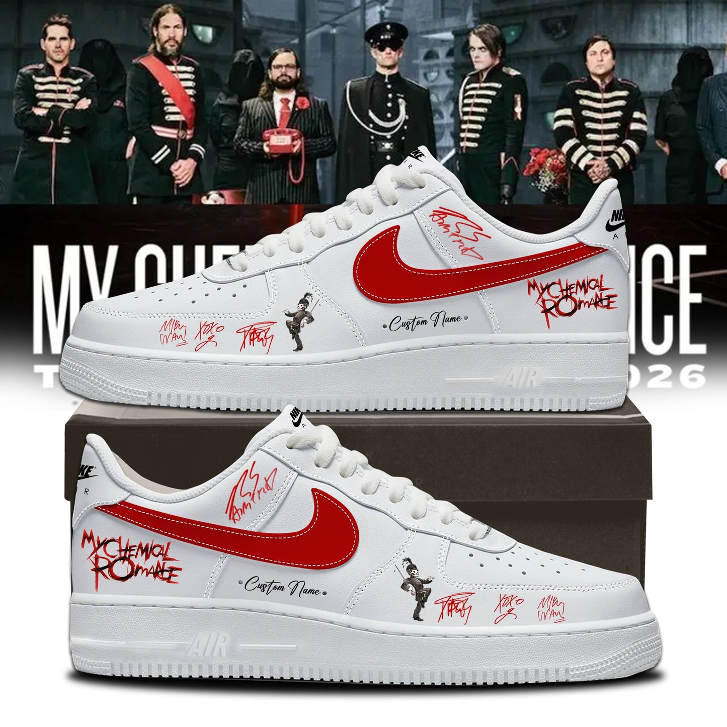 .MCR New Merch Shoes