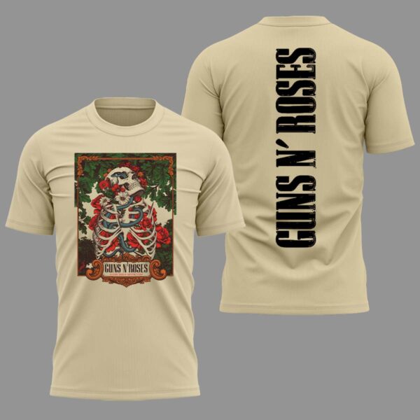 Limited Edition Guns N’ Roses Tour 2026 TShirt 4