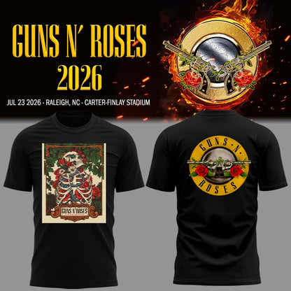 Limited Edition Guns N’ Roses Tour 2026 TShirt 6