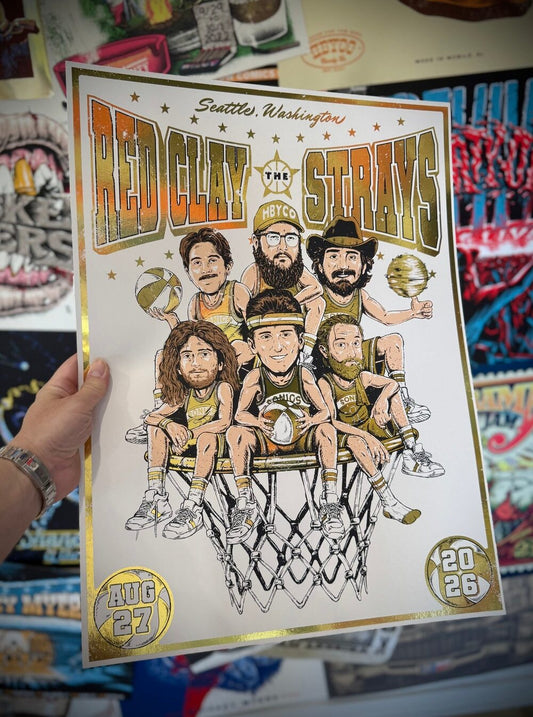 Limited Edition The Grateful Tour in Seattle,WA Poster